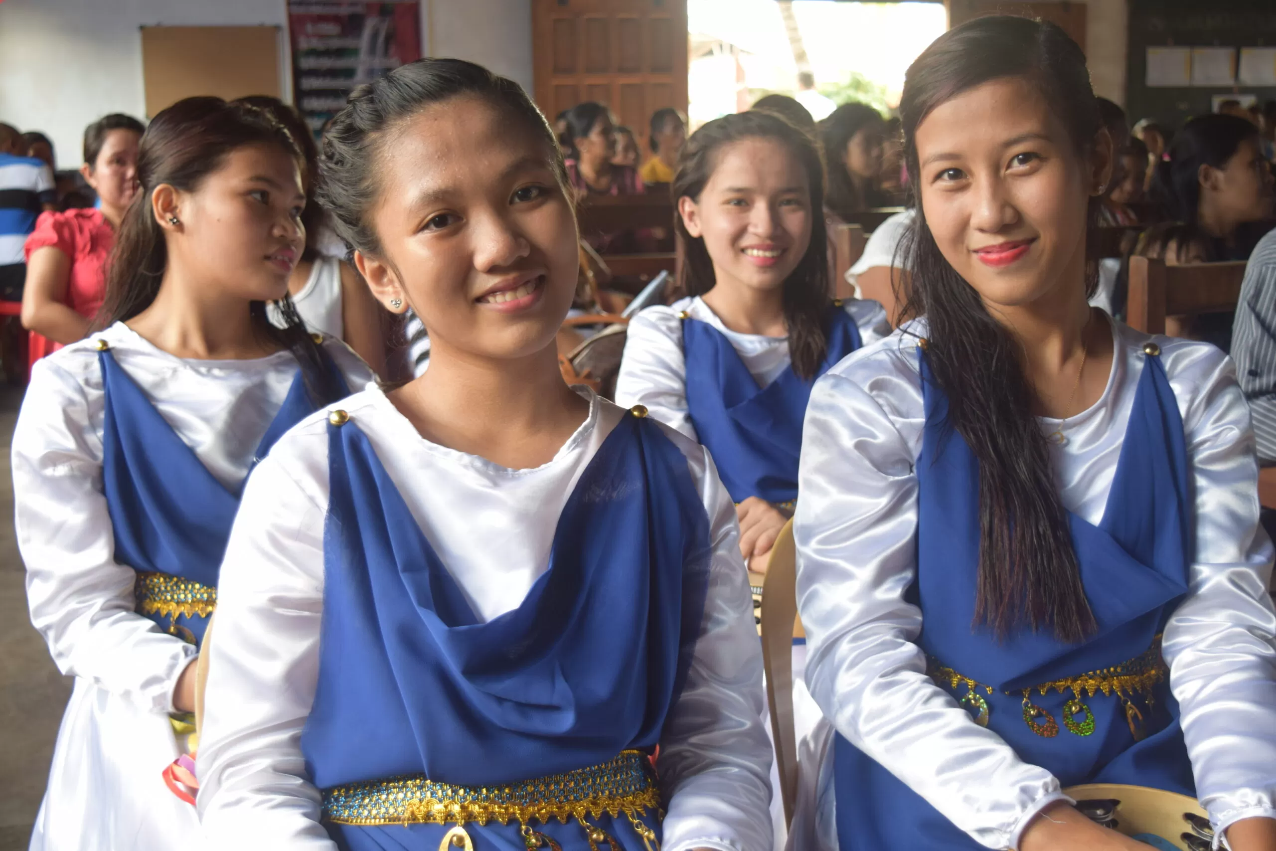 Young women at a Future Voices gathering